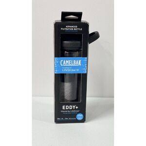 New Camelbak Life Straw EDDY+ Advance Filtration Bottle 20oz